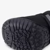 Papuci antiderapanti pentru caini Navaris marimea S, Negru,Textil, 57209.1