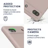 Husa Kwmobile pentru Google Pixel 6a, Silicon, Crem, 57815.10