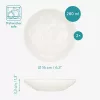 Set 2 boluri cu suport pentru apa si mancare pentru pisici Navaris,280 ml, 58240.01