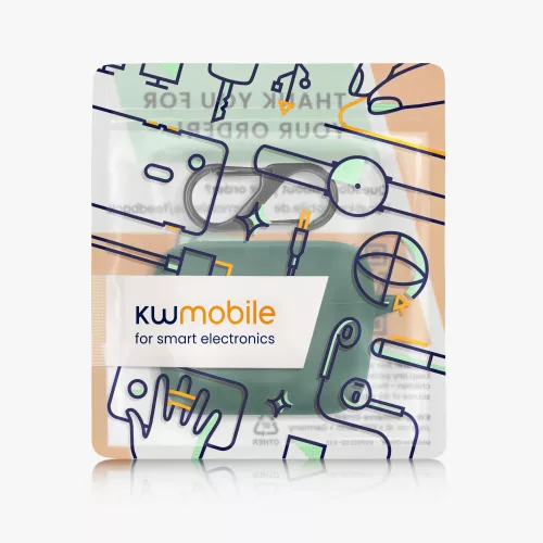 Husa pentru casti Sennheiser CX True Wireless, Kwmobile, Verde, Silicon, 55991.80