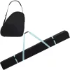 Set huse schi si clapari Navaris, geanta schi 190 cm, compartiment clapari 42x38x22 cm, negru, textil