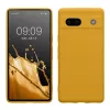 Husa Kwmobile pentru Google Pixel 7a, Portocaliu, Silicon, 61598.191