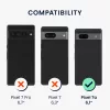 Husa Kwmobile pentru Google Pixel 7a, Portocaliu, Silicon, 61598.191