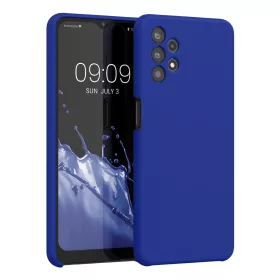   Husa Kwmobile pentru Samsung Galaxy A32 5G, Albastru, Silicon, 54336.134