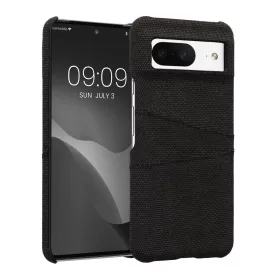   Husa Kwmobile pentru Google Pixel 8, Gri inchis, Textil/Plastic, 61883.19