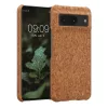 Husa Kwmobile pentru Google Pixel 8, Maro deschis, Pluta, 61877.24