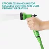 Furtun de gradina extensibil Navaris 7.5-15m, cu pistol 7 functii, conectori rapizi, 61948.02