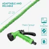 Furtun de gradina extensibil Navaris 3.75-7.5m, cu pistol stropire 7 functii, 61948.01