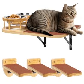   Statie hranire pisici Navaris, model dreapta, cu 3 trepte, 40x31x5.7 cm, NAV000025YJ002C