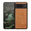 Husa Kwmobile pentru Google Pixel 8, Maro, Lemn, KWM0000208X002C