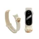 Curea Kwmobile pentru Xiaomi Mi Band 8, Alb, Silicon, KWM0000253R001C