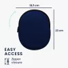 Husa Casti Kwmobile pentru Sony WH-1000XM4/WH-1000XM3, Albastru inchis, Neopren, KWM0000254Z002C