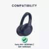 Husa Casti Kwmobile pentru Sony WH-1000XM4/WH-1000XM3, Albastru inchis, Neopren, KWM0000254Z002C
