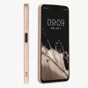 Husa Kwmobile pentru Samsung Galaxy A05s, Auriu, Silicon, KWM000021NA005C