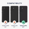 Husa Kwmobile pentru Samsung Galaxy A05s, Auriu, Silicon, KWM000021NA005C