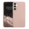 Husa Kwmobile pentru Samsung Galaxy A35, Roz, Silicon, KWM000021PC001C