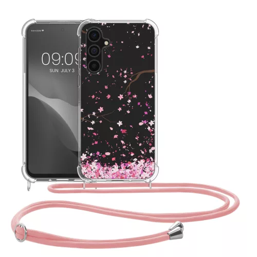 Husa Kwmobile cu snur pentru Samsung Galaxy A35, Multicolor, Silicon, KWM000021RM001C