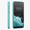 Husa Kwmobile pentru Samsung Galaxy A8 (2018), Verde deschis, Silicon, KWM0000093L014C