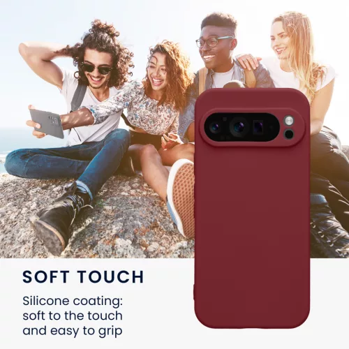 Husa Kwmobile pentru Google Pixel 9 Pro, Violet, Silicon, KWM000020PH010C