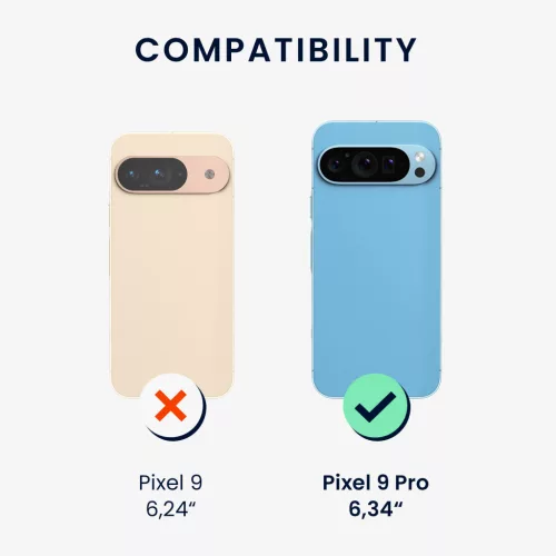 Husa Kwmobile pentru Google Pixel 9 Pro, Violet, Silicon, KWM000020PH010C