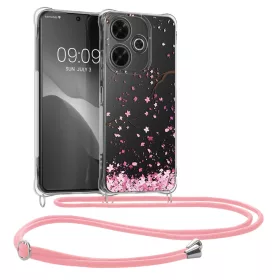   Husa Kwmobile cu snur pentru Xiaomi Redmi 13, Multicolor, Silicon, KWM000020QL001C