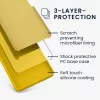 Husa Kwmobile pentru Samsung Galaxy S24 FE, Galben, Silicon, KWM000021WA008C