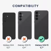 Husa Kwmobile pentru Samsung Galaxy S24 FE, Maro, Lemn/Silicon, KWM000021WK001C