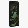 Husa Kwmobile pentru Samsung Galaxy S24 FE, Maro, Lemn/Silicon, KWM000021WK001C