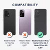 Husa Kwmobile pentru Xiaomi Redmi Note 11 Pro/Redmi Note 11 Pro 5G, Silicon, Albastru, 57373.202