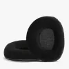 Set 2 Perne de urechi pentru casti Sennheiser RS160/RS170/RS180, Kwmobile, Negru, Textil, 59704.01