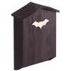 Casa pentru lilieci Navaris, 26x10.2x42 cm, lemn pin, asamblata, exterior, 59723.01
