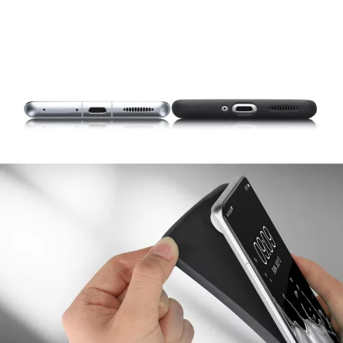 Husa kwmobile pentru Xiaomi 12T Pro, Silicon, Albastru, 60258.224