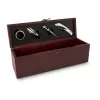Cutie accesorii vin Rominox Vino Classic, lemn, 4 accesorii, prezentare cadou, fara vin