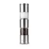 Rasnita dubla Rominox Dumelo, sare si piper, 2 mecanisme ceramice, inox, capace incluse