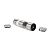 Rasnita dubla Rominox Dumelo, sare si piper, 2 mecanisme ceramice, inox, capace incluse