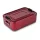 Lunchbox Rominox Quadra Red, 900 ml, aluminiu rosu, separator ajustabil, inchidere etansa