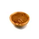 Bol tapas rotund din lemn de maslin, diametru 14 cm, inaltime 8 cm