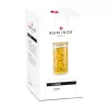 Borcan depozitare Rominox Cubo, 1,3 L, sticla borosilicata, capac bambus, etansare