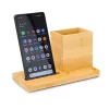 Organizator birou Rominox Desk, bambus, suport telefon, compartimente, 18 x 9 x 10 cm
