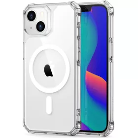   Husa ESR Air Armor Halolock MagSafe pentru Apple iPhone 14 Plus/15 Plus Transparent