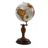 Glob decorativ Giftdeco GLB-0096B, alamă, plastic și lemn, 12 x 12 x 27 cm, stil colonial, clasic