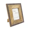 Ramă foto Giftdeco A-1106A, pentru fotografie 10 x 15cm, lemn de mango și metal, 25,5 x 20,5 cm