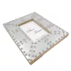 Ramă foto Giftdeco, pentru fotografie 15 x 10cm, lemn de mango și metal, stil industrial, glamour