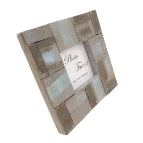   Ramă foto Giftdeco, pentru fotografie 10 x 10cm, lemn de mango, stil modern, scandinav