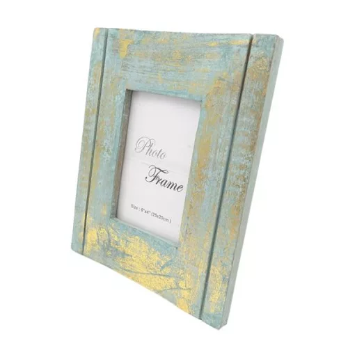 Ramă foto Giftdeco, pentru fotografie 15 x 10cm, lemn de mango