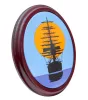 Machetă navala Giftdeco, metal și lemn, 18,5 cm x 14,5 cm, stil nautic, clasic
