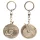 Ceas decorativ Hemisferium H84, alamă, diametru 5 cm