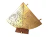 Instrument astronomic decorativ Hemisferium H39, alamă, înălțime 17 cm, lățime 15 cm