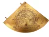 Instrument astronomic decorativ Hemisferium H39, alamă, înălțime 17 cm, lățime 15 cm