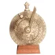 Ceas decorativ Hemisferium H31, alamă, înălțime 12 cm, diametru 9,5 cm
